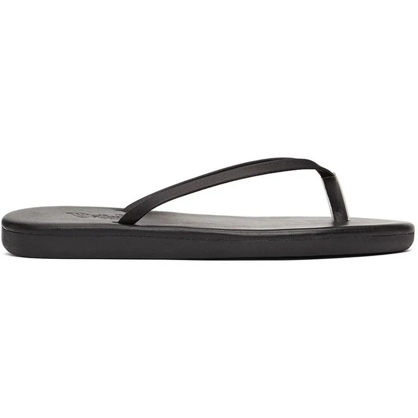 Ancient Greek Sandals Black Saionara Sandals