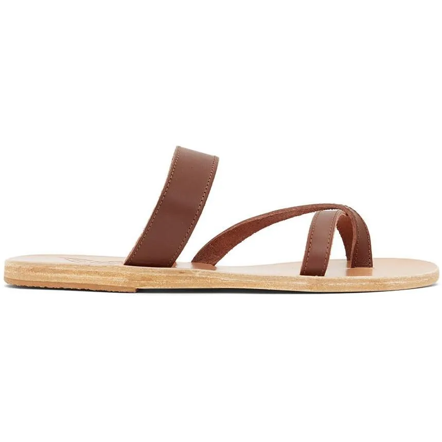 Ancient Greek Sandals Brown Daphnae Sandals