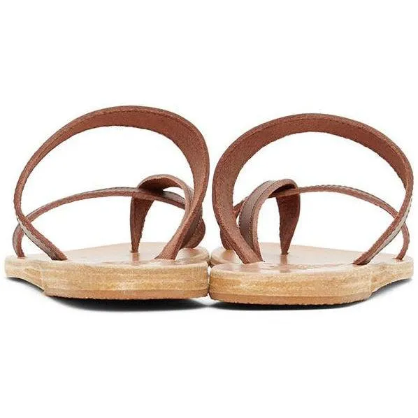 Ancient Greek Sandals Brown Daphnae Sandals