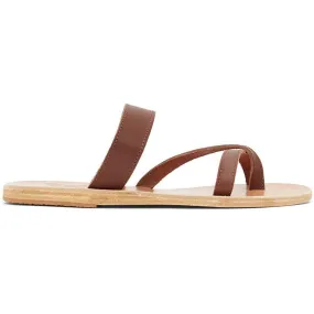 Ancient Greek Sandals Brown Daphnae Sandals