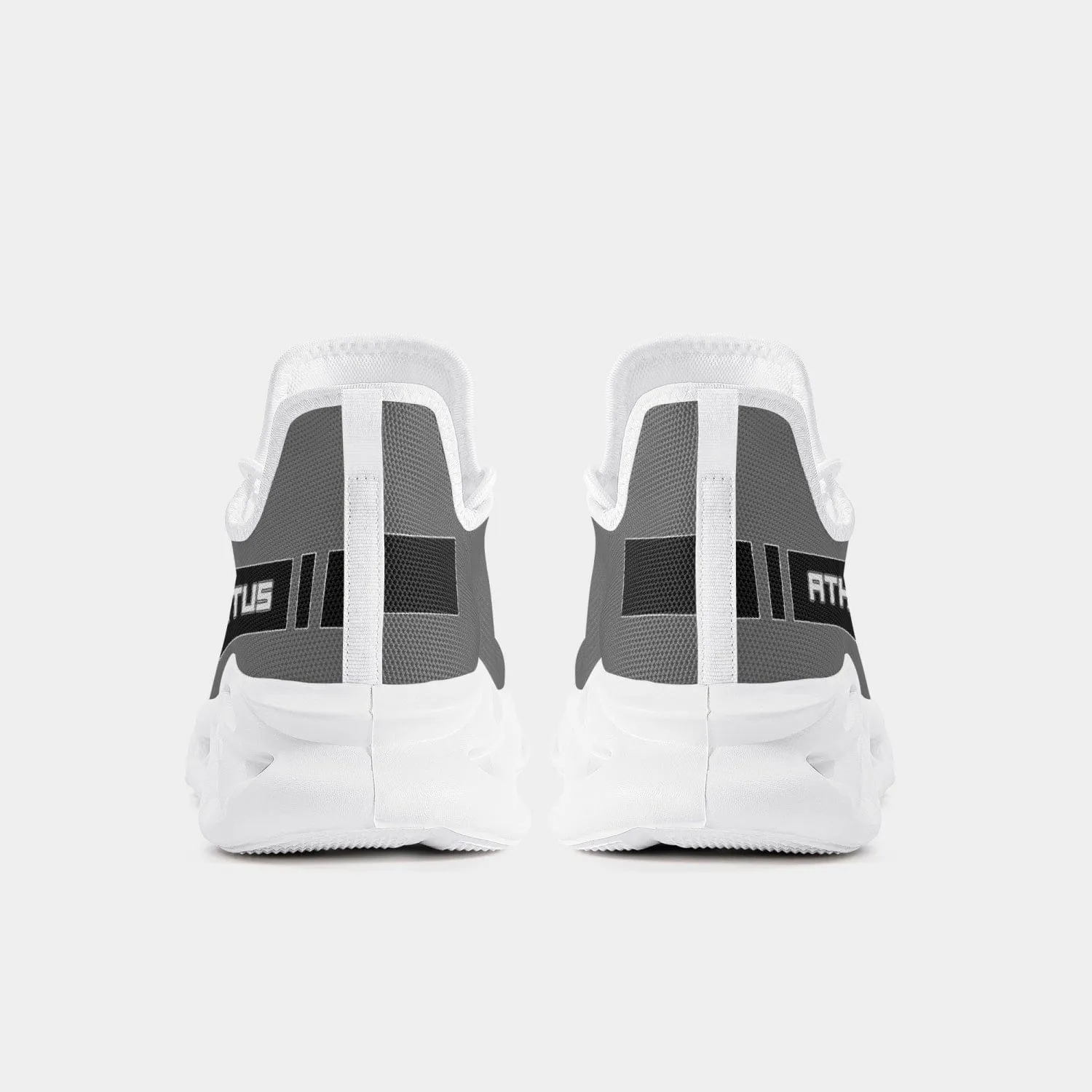 ATHLETIC APPARATUS V2 BOUNCE MESH KNIT SNEAKERS - GREY