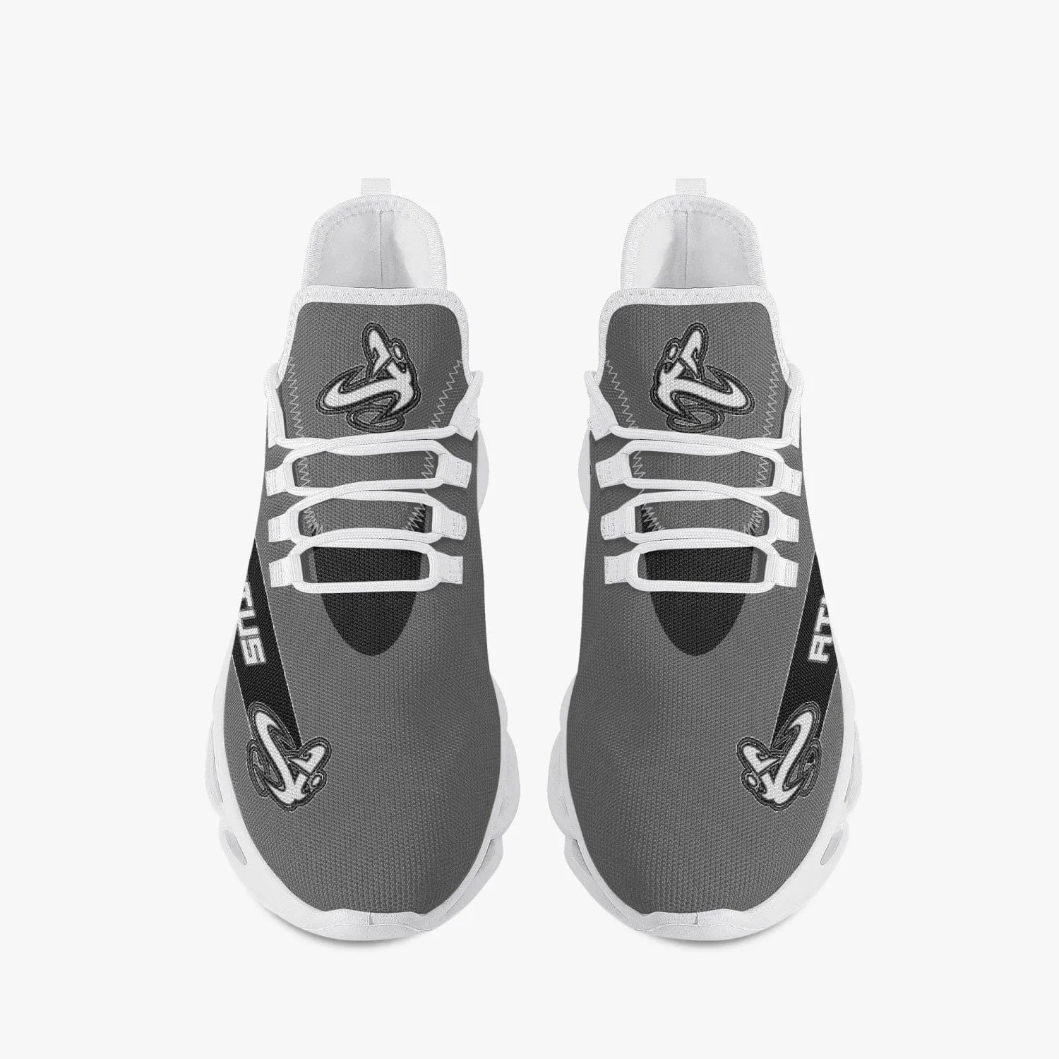 ATHLETIC APPARATUS V2 BOUNCE MESH KNIT SNEAKERS - GREY