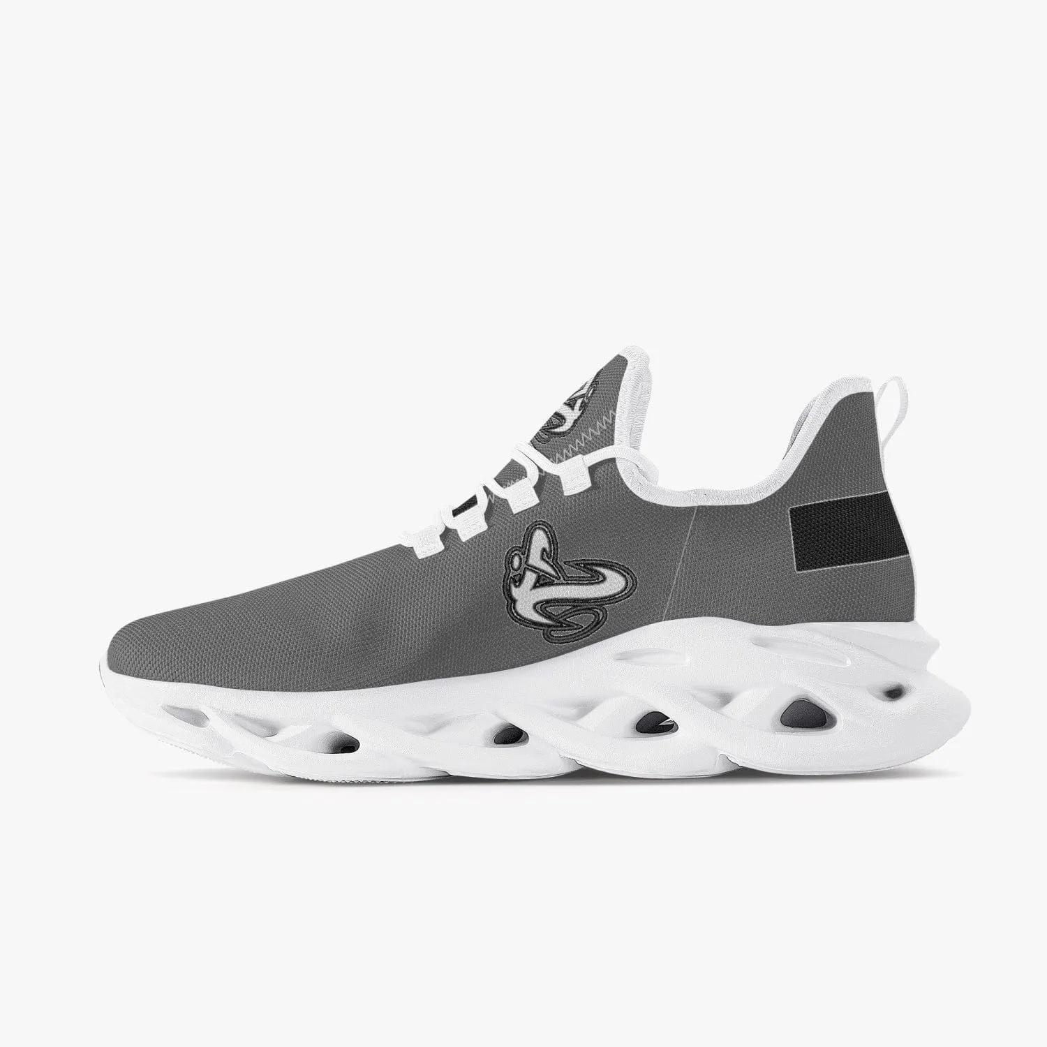 ATHLETIC APPARATUS V2 BOUNCE MESH KNIT SNEAKERS - GREY