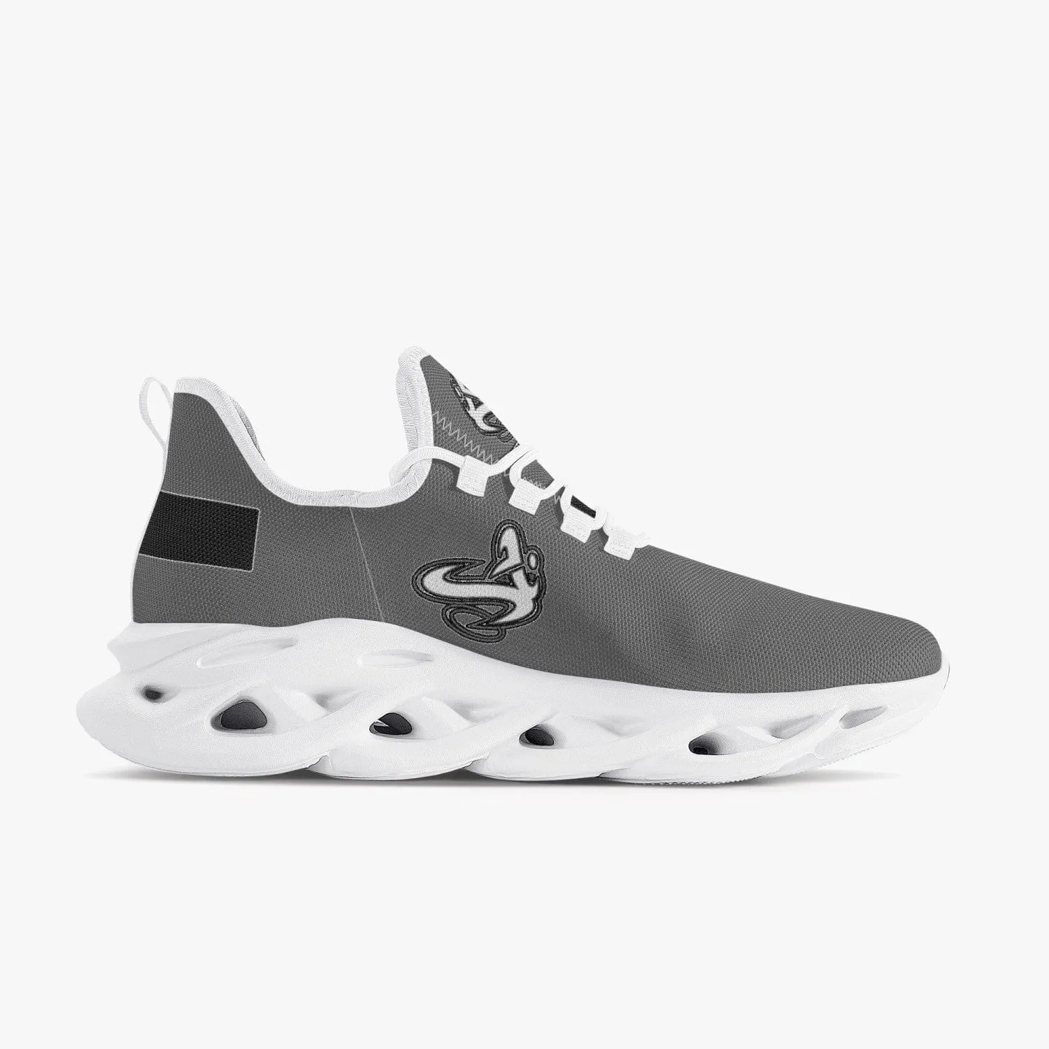 ATHLETIC APPARATUS V2 BOUNCE MESH KNIT SNEAKERS - GREY