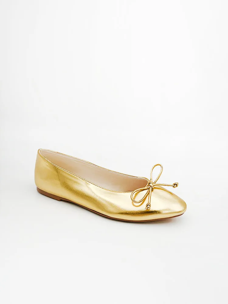 BALLERINA IN MIRROR GOLD