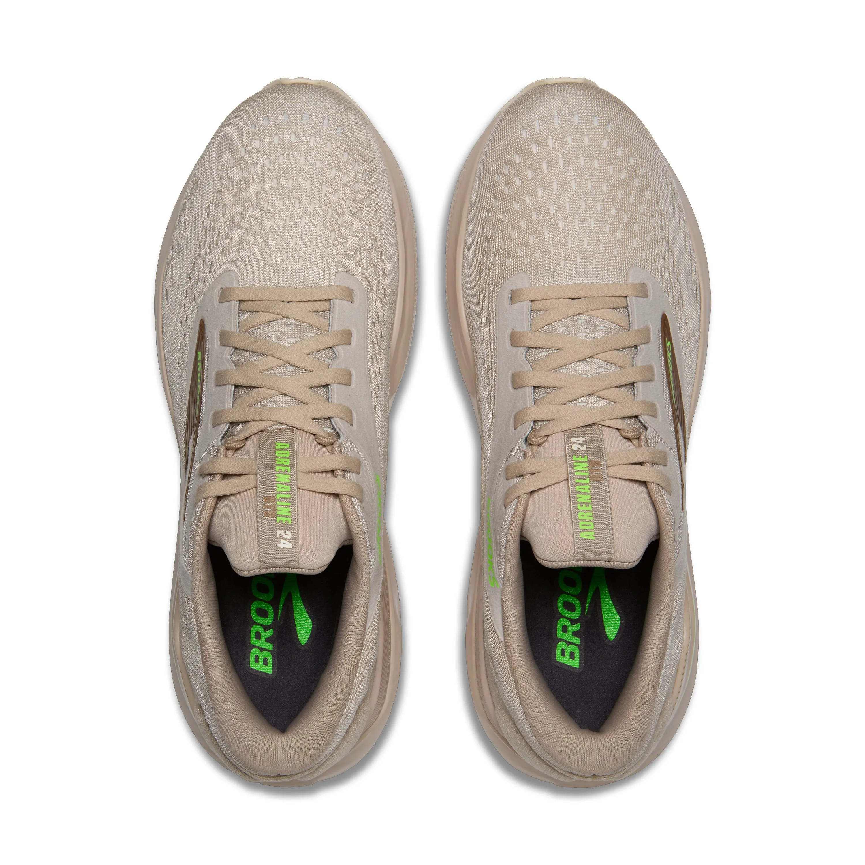 Brooks | Adrenaline GTS 24 | Men's | Chateau Grey/Portabella/Green