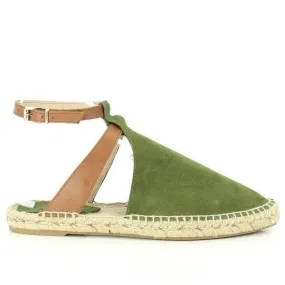 Calzanor 9419PO Khaki Slingback Espadrilles