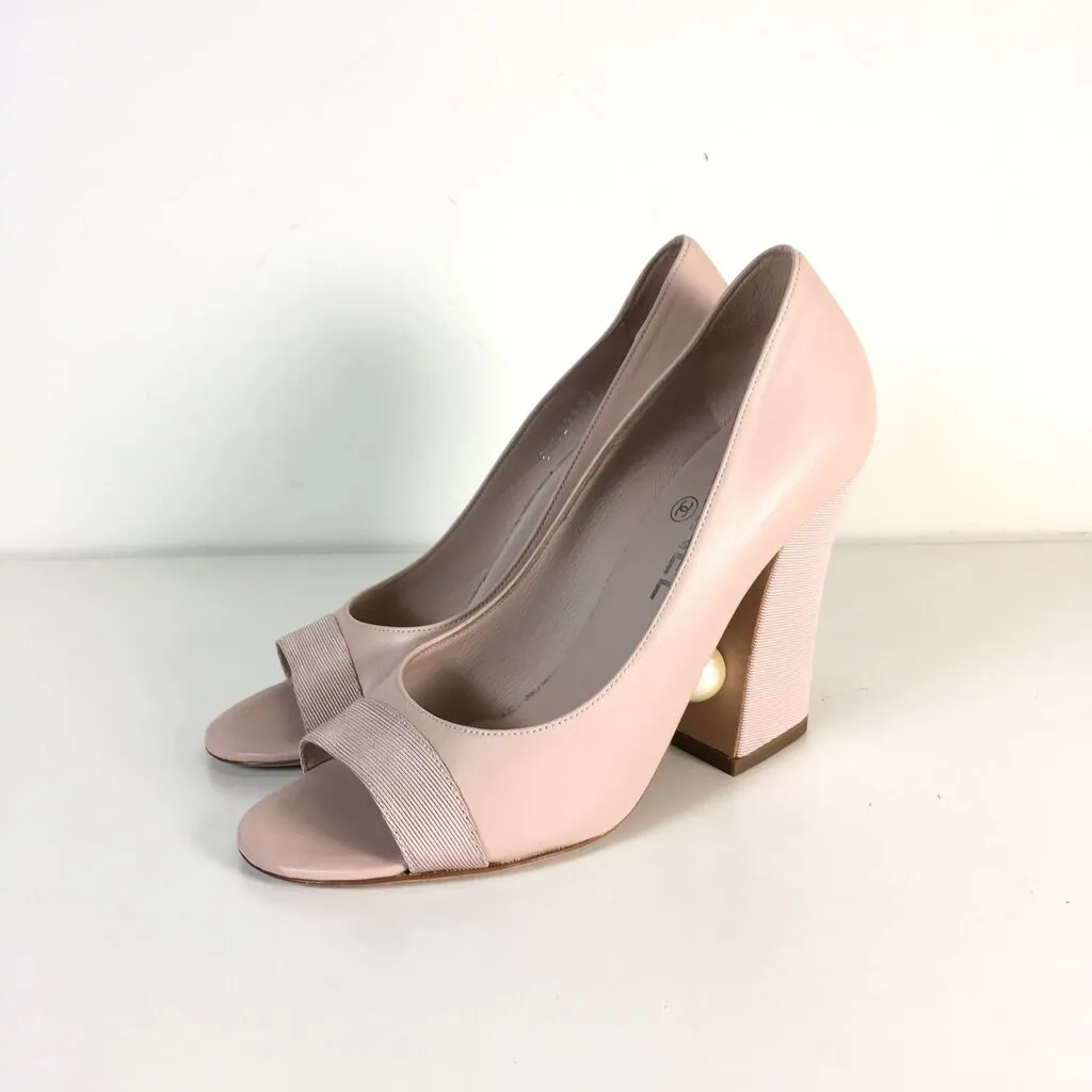 Chanel Pearl Heels