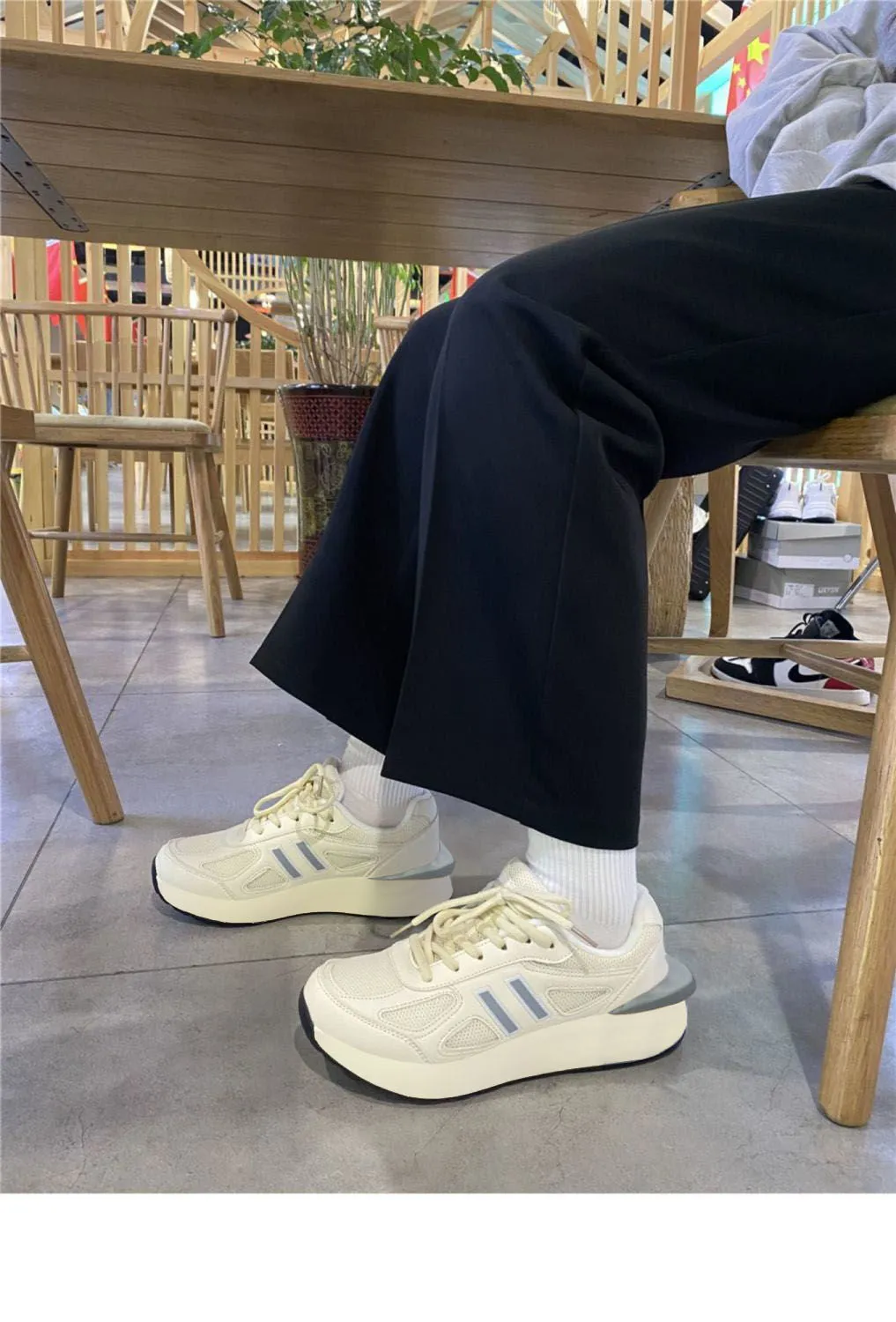 Chicmy  Fashion Spring Running Platform Women's Sneakers Sports Korean Casual New Shoes Flat Vulcanize Canvas Basket Tennis