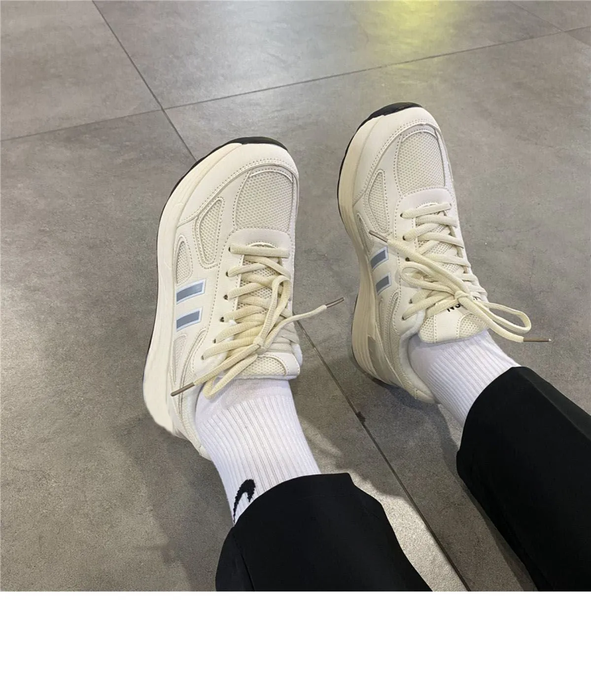 Chicmy  Fashion Spring Running Platform Women's Sneakers Sports Korean Casual New Shoes Flat Vulcanize Canvas Basket Tennis
