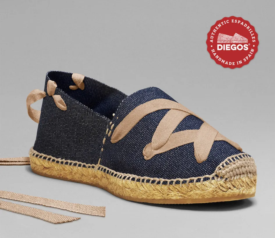 Denim classic espadrilles