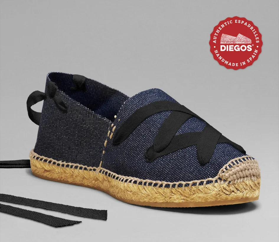Denim classic espadrilles
