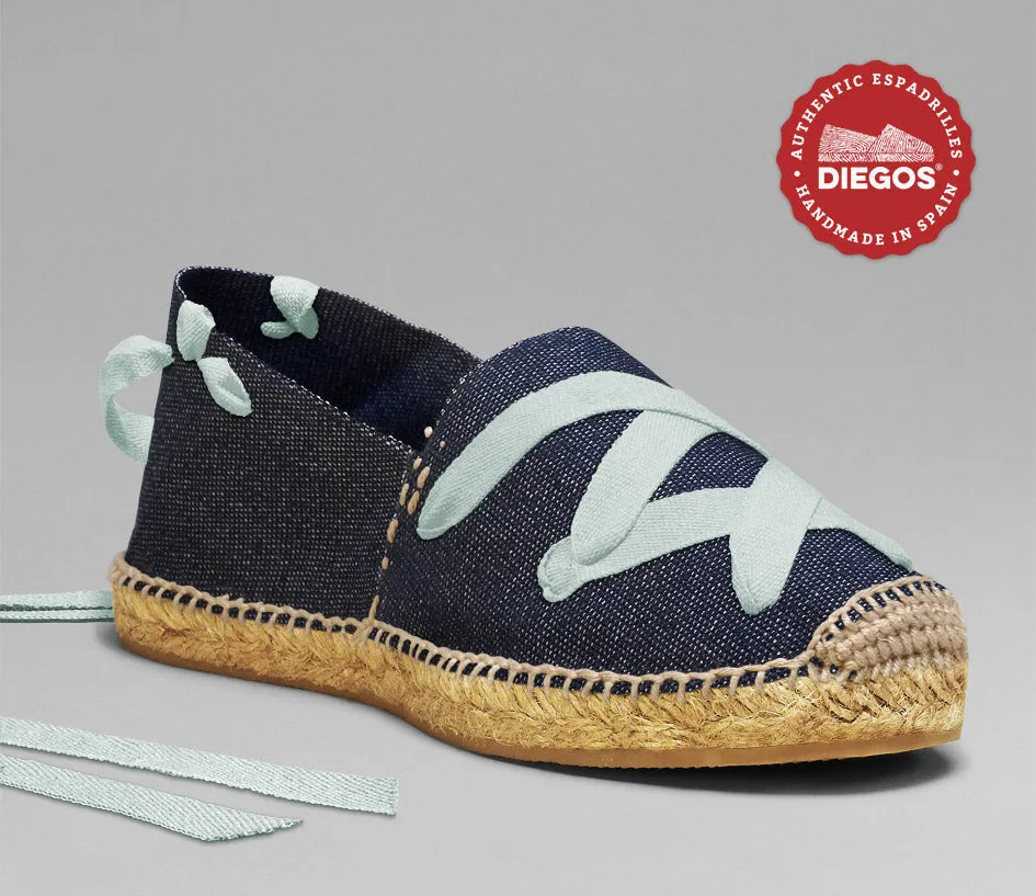 Denim classic espadrilles