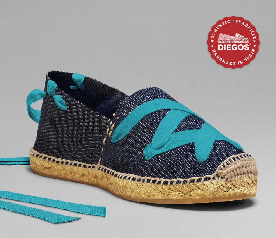 Denim classic espadrilles