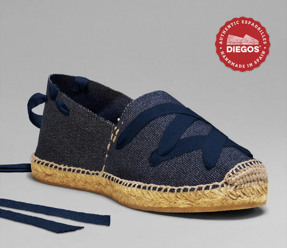 Denim classic espadrilles