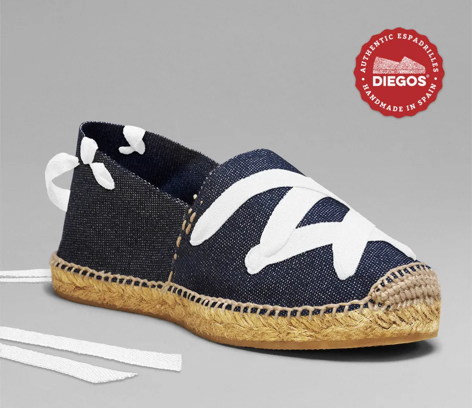 Denim classic espadrilles
