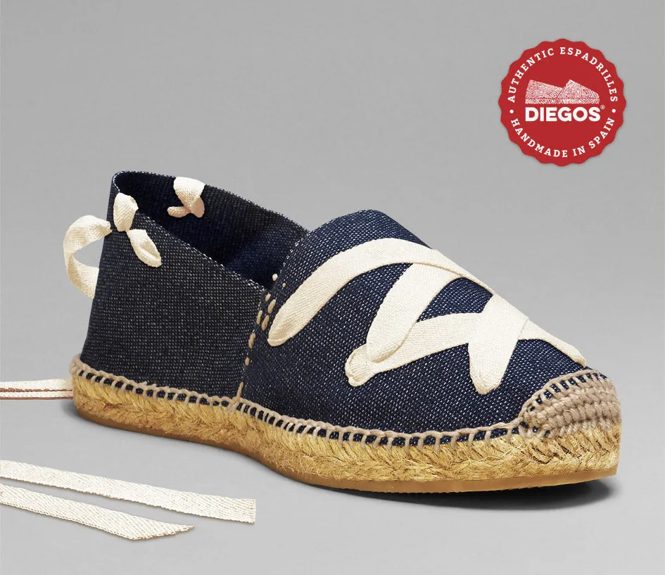 Denim classic espadrilles