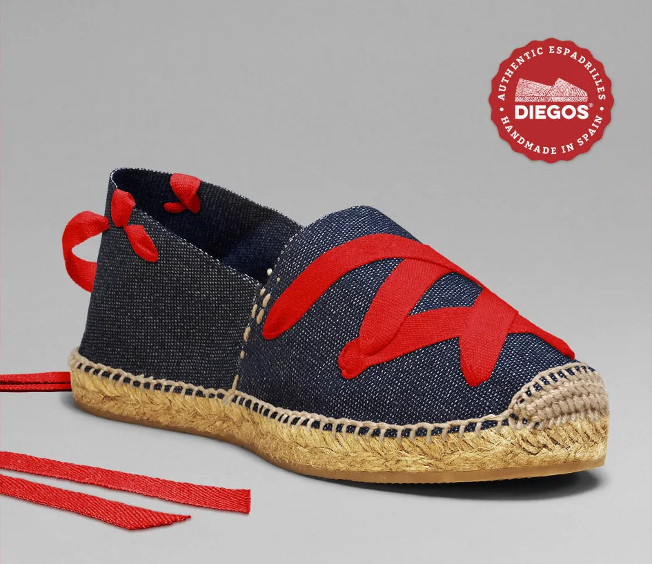 Denim classic espadrilles