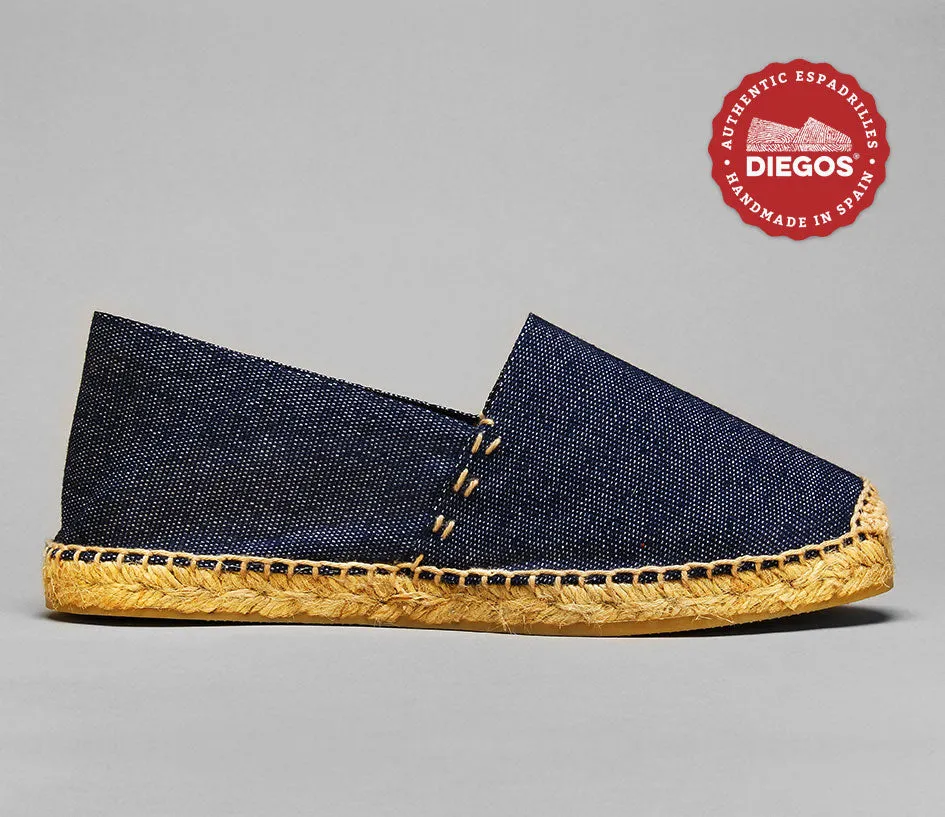 Denim espadrilles