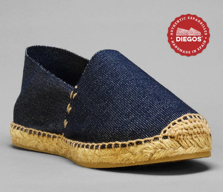 Denim espadrilles
