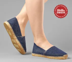 Denim espadrilles
