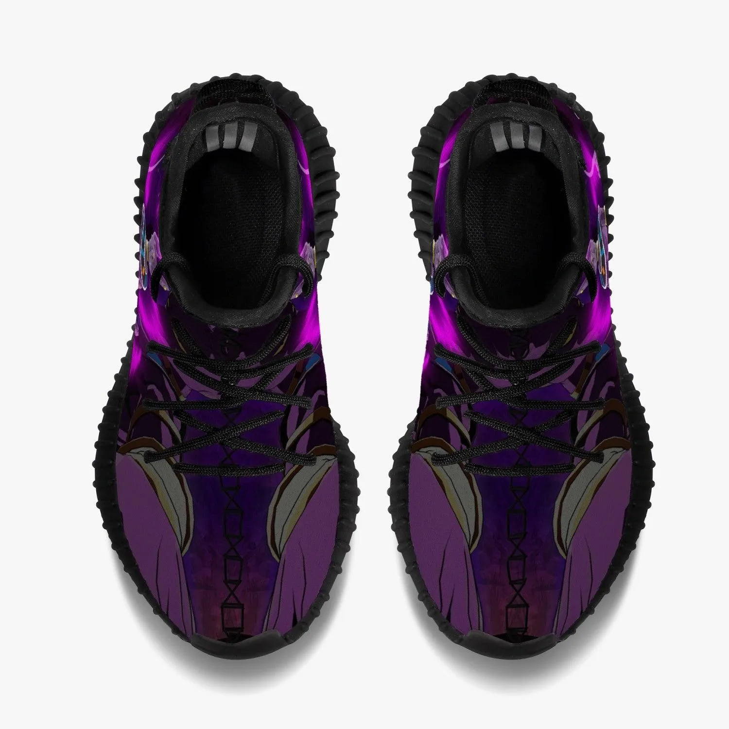 Dragonball Z Beerus Kids YZ Black Anime Shoes