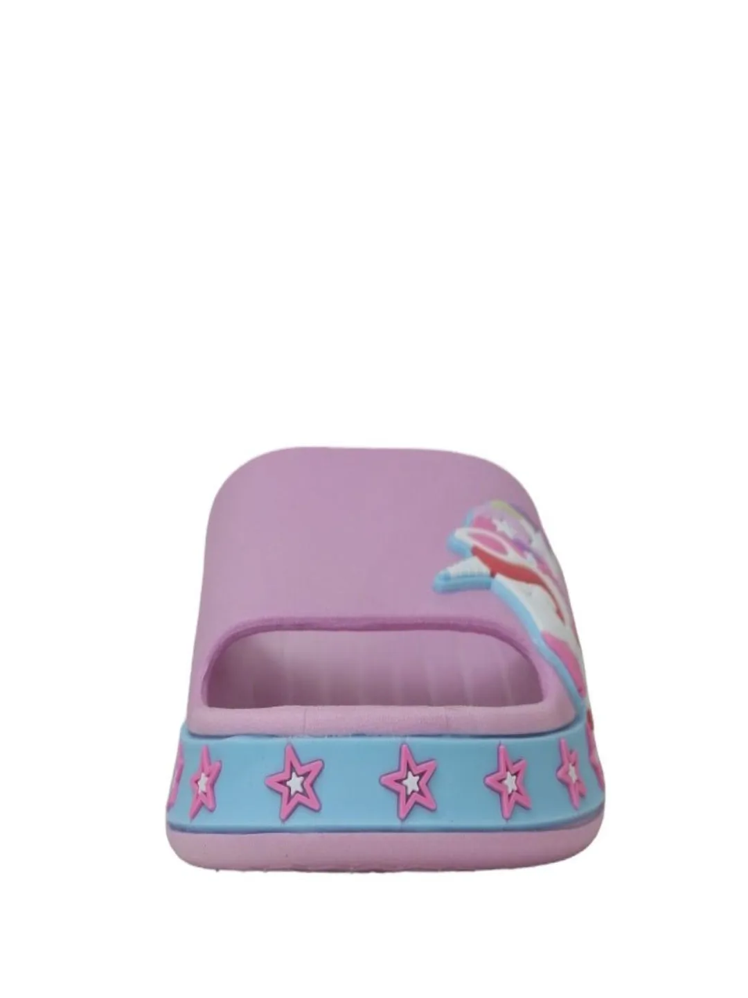 Enchanted Lilac Unicorn Slides - Magical Comfort for Kids