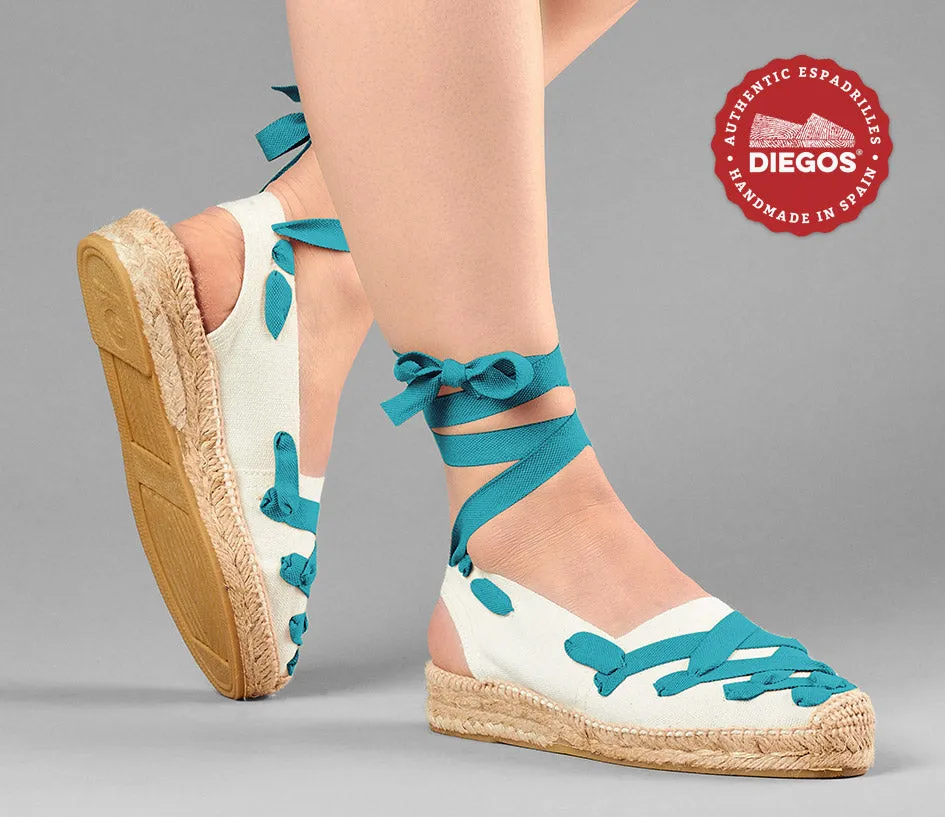 Ivory Pamplona Catalina espadrille