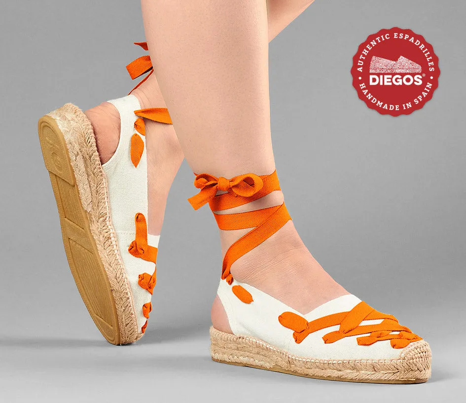Ivory Pamplona Catalina espadrille