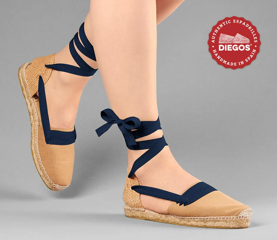 Jute flat Lola Basque espadrilles