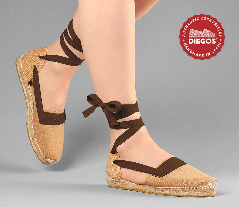 Jute flat Lola Basque espadrilles
