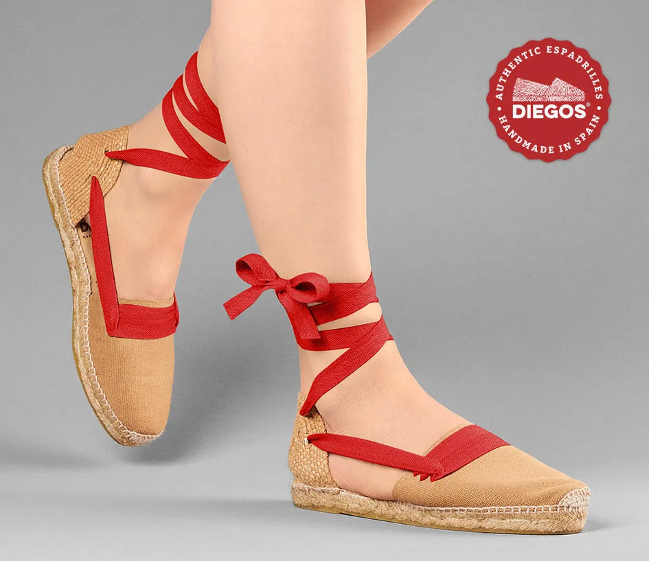 Jute flat Lola Basque espadrilles
