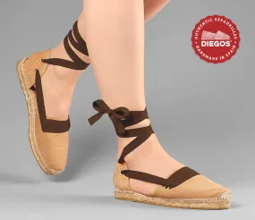Jute flat Lola Basque espadrilles