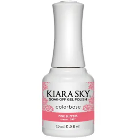 Kiara Sky Gel Polish - Pink Slippers #G407 (Clearance)