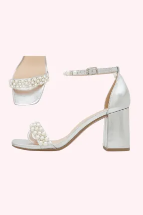 Koya Pearl Chunky Heels