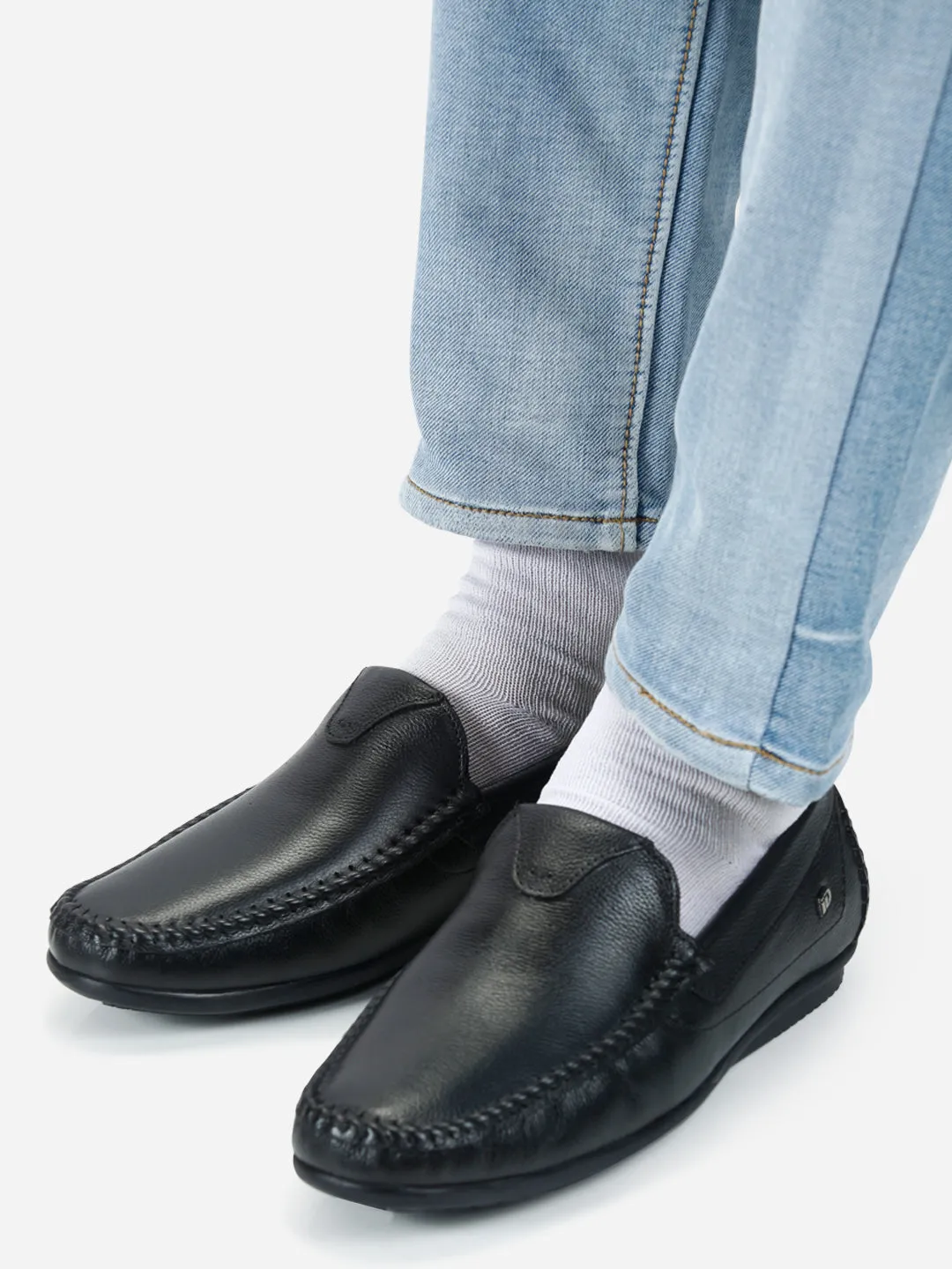 Men's Black Comfort Fit Loafer (ID1096)