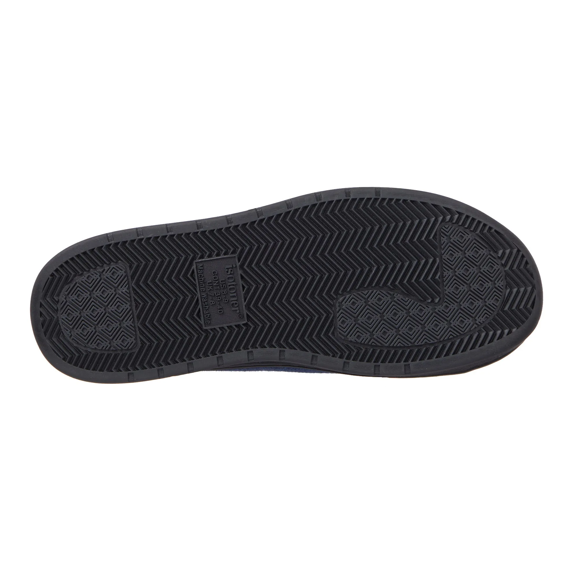 Men's Heathered Knit Brady Closed Back Slipper with Gel Infused Memory Foam