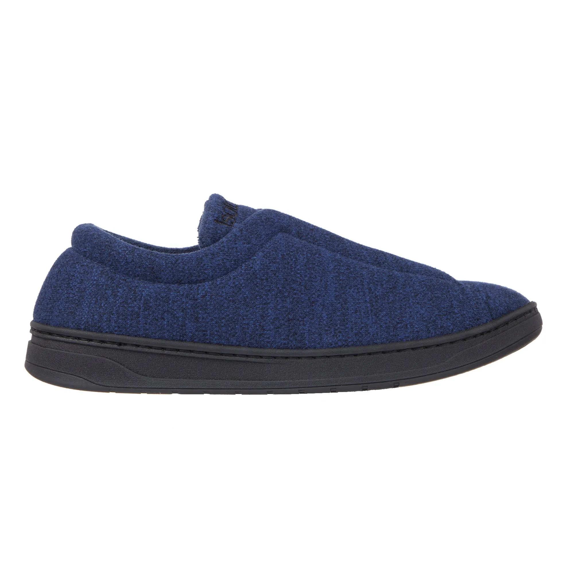 Men's Heathered Knit Brady Closed Back Slipper with Gel Infused Memory Foam