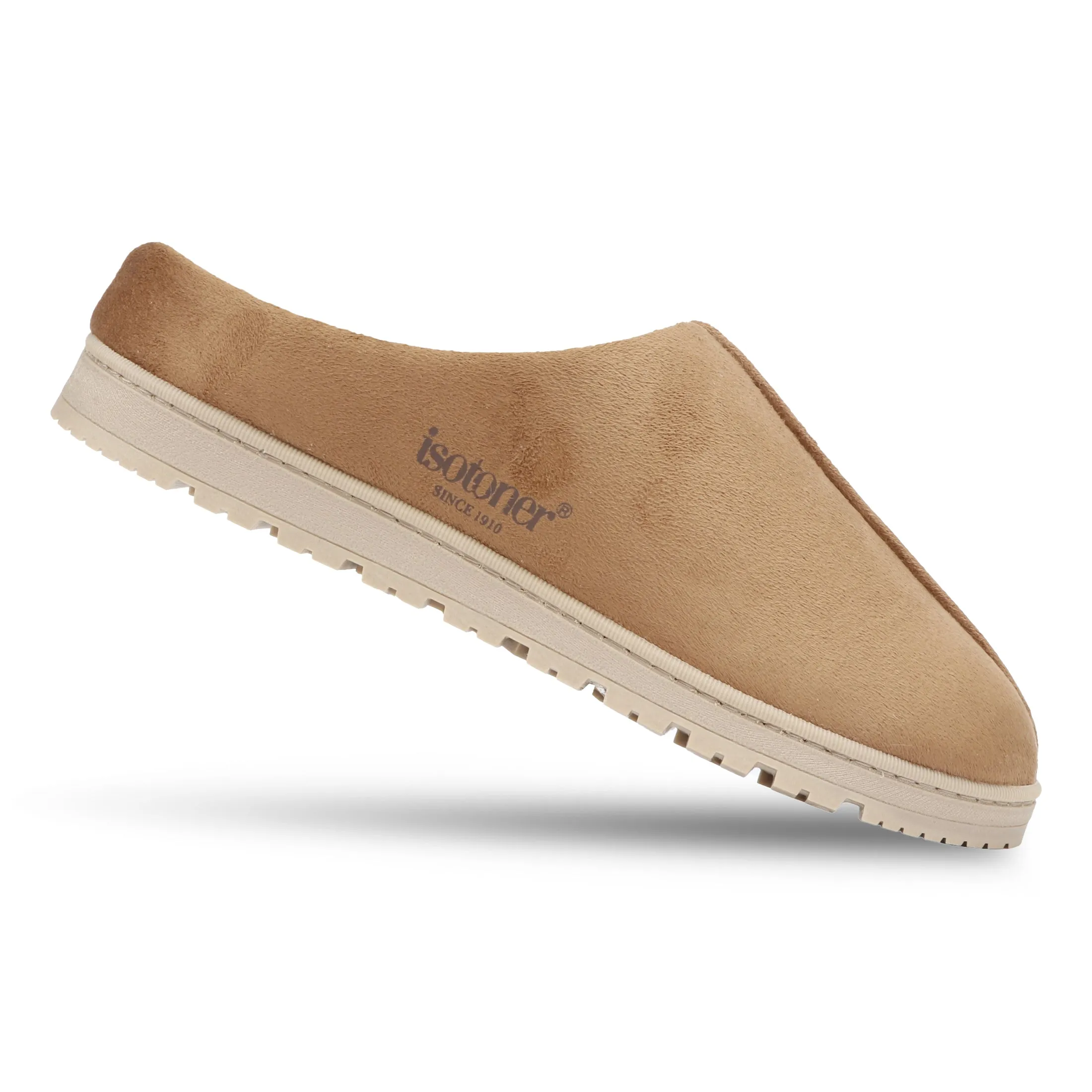 Men's Microsuede Rory Clog Slipper with Gel Infused Memory Foam