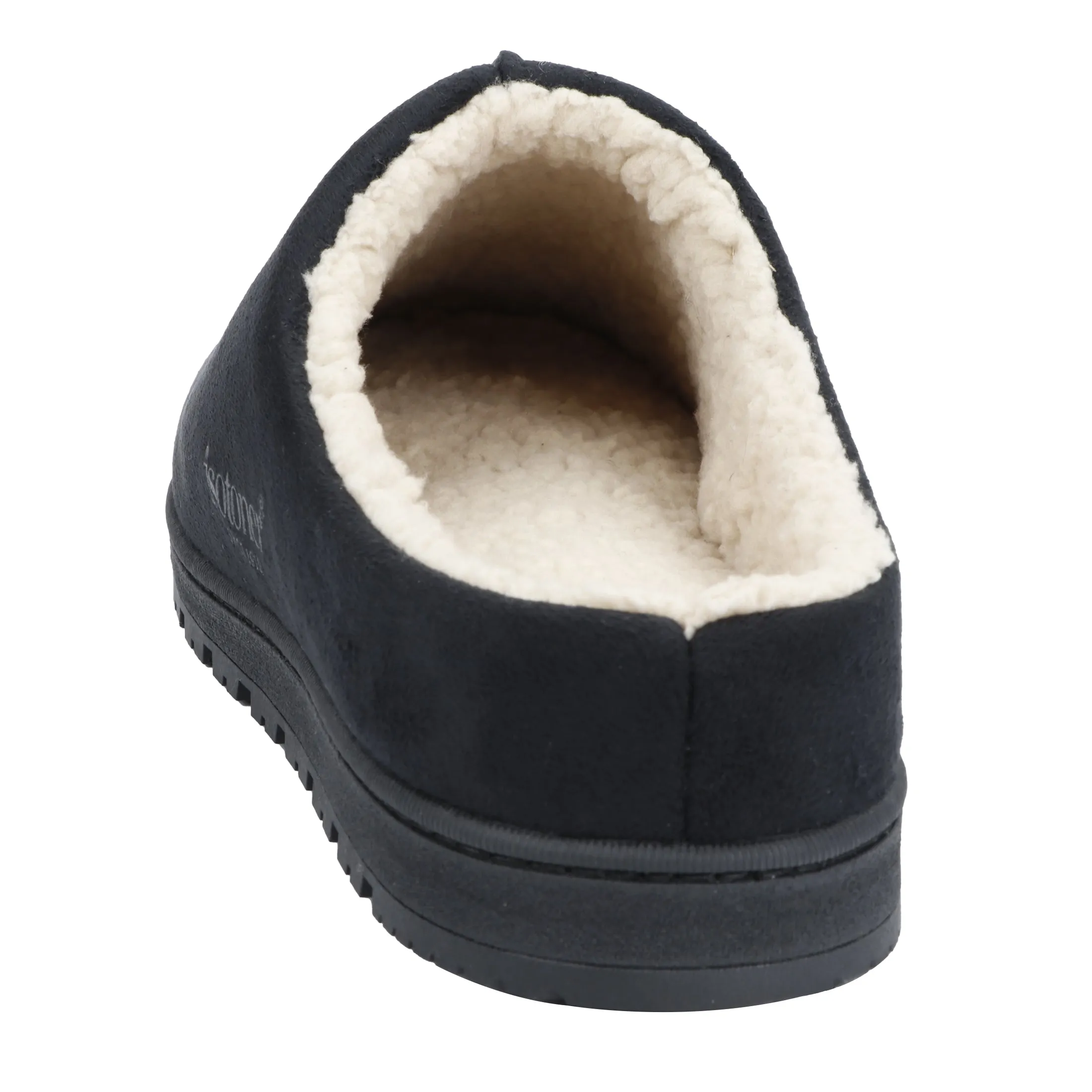 Men's Microsuede Rory Clog Slipper with Gel Infused Memory Foam