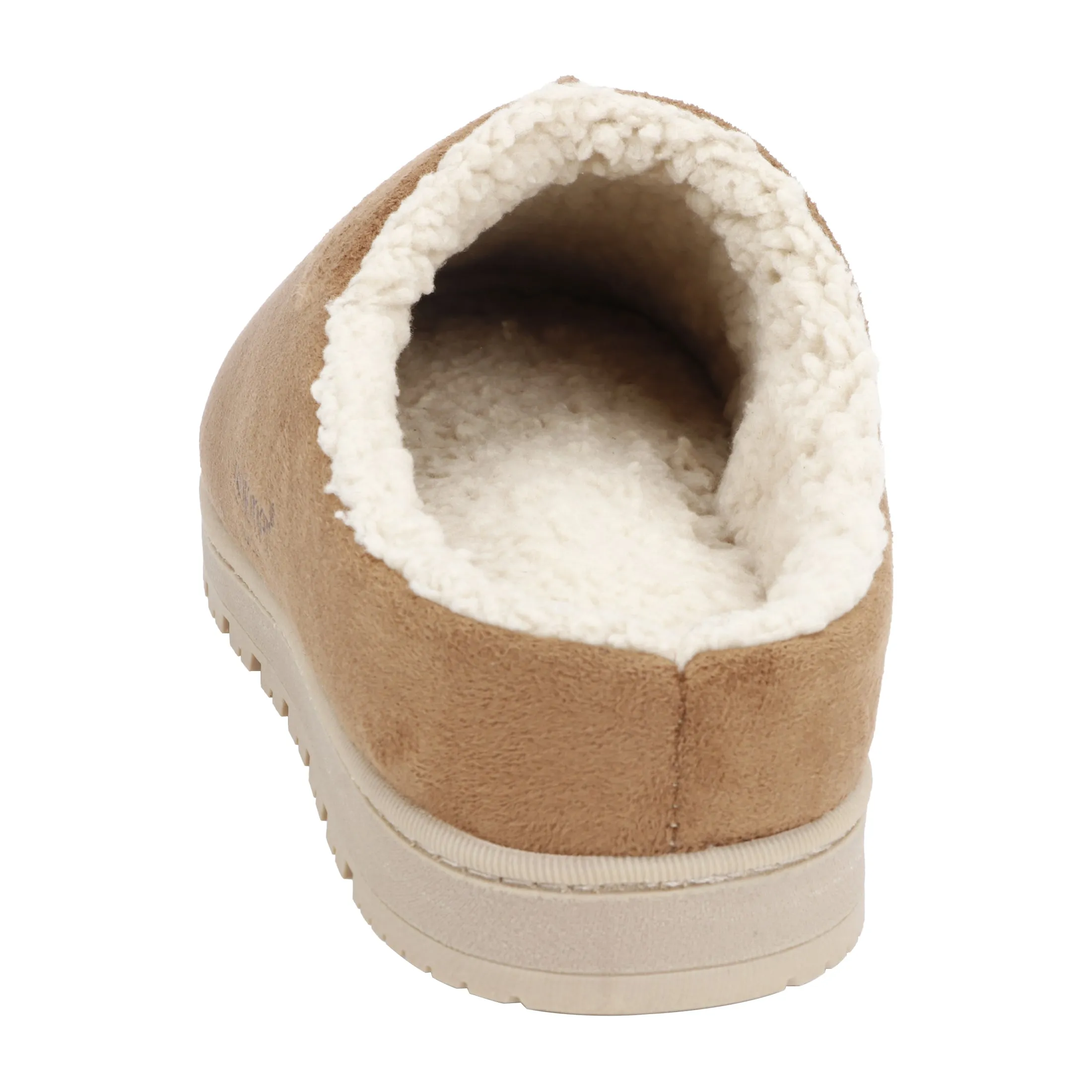 Men's Microsuede Rory Clog Slipper with Gel Infused Memory Foam