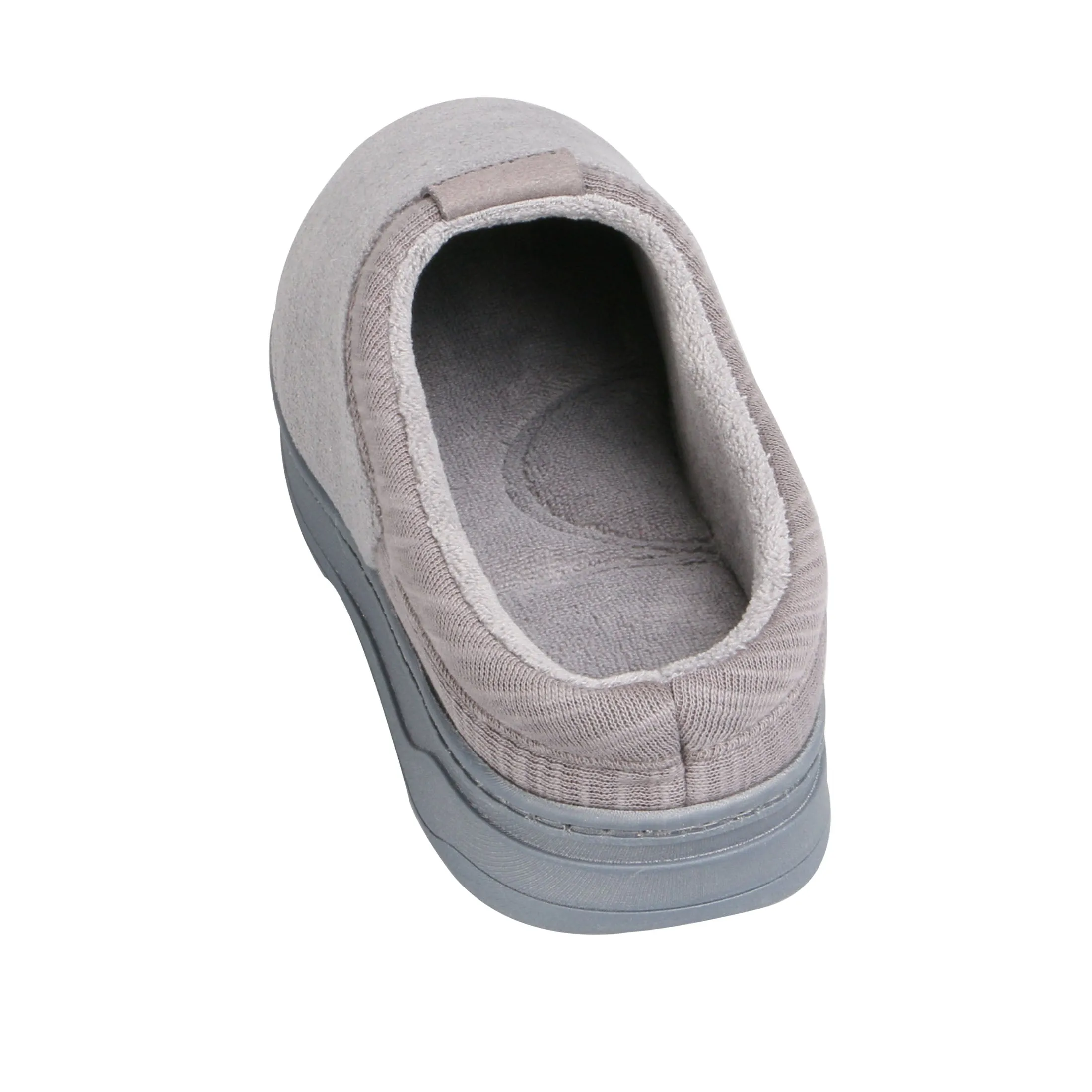 Men's Microterry Jake Clog Slipper with Gel Infused Memory Foam