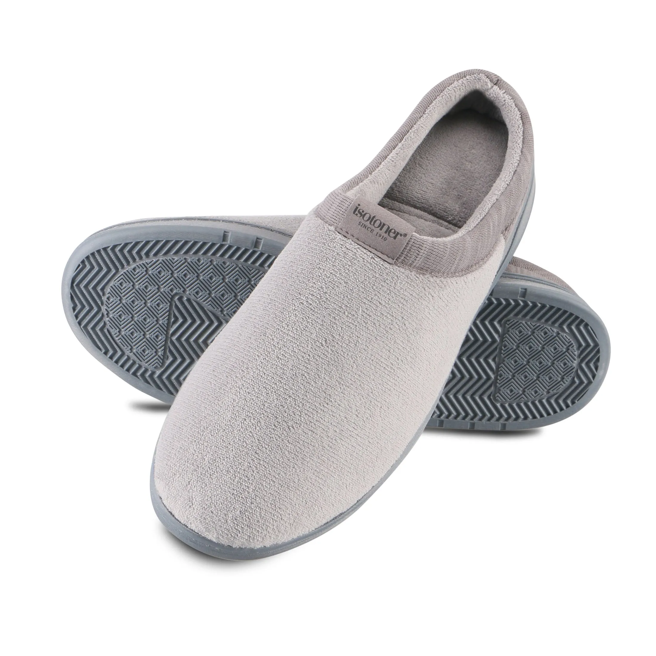 Men's Microterry Jake Clog Slipper with Gel Infused Memory Foam
