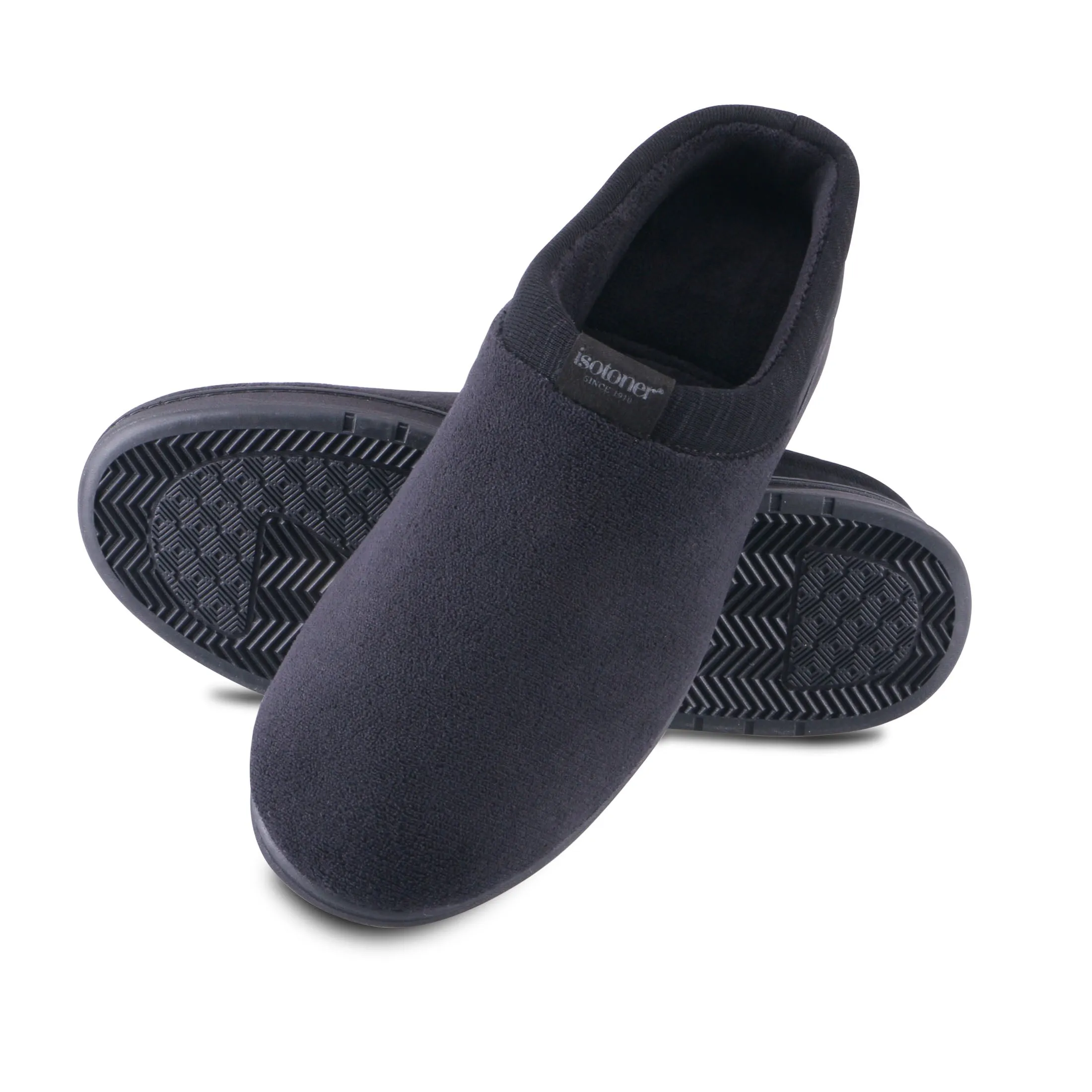 Men's Microterry Jake Clog Slipper with Gel Infused Memory Foam