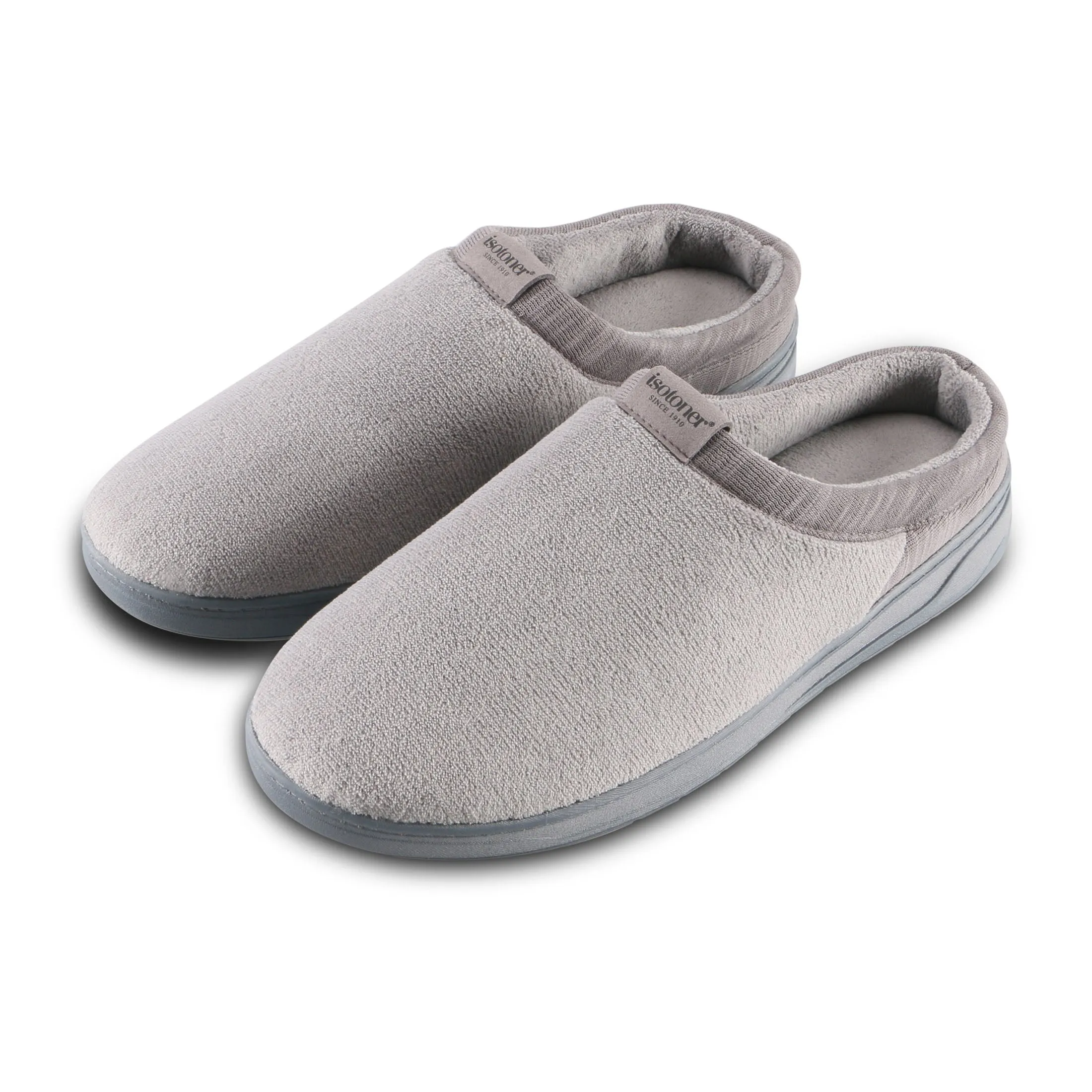Men's Microterry Jake Clog Slipper with Gel Infused Memory Foam