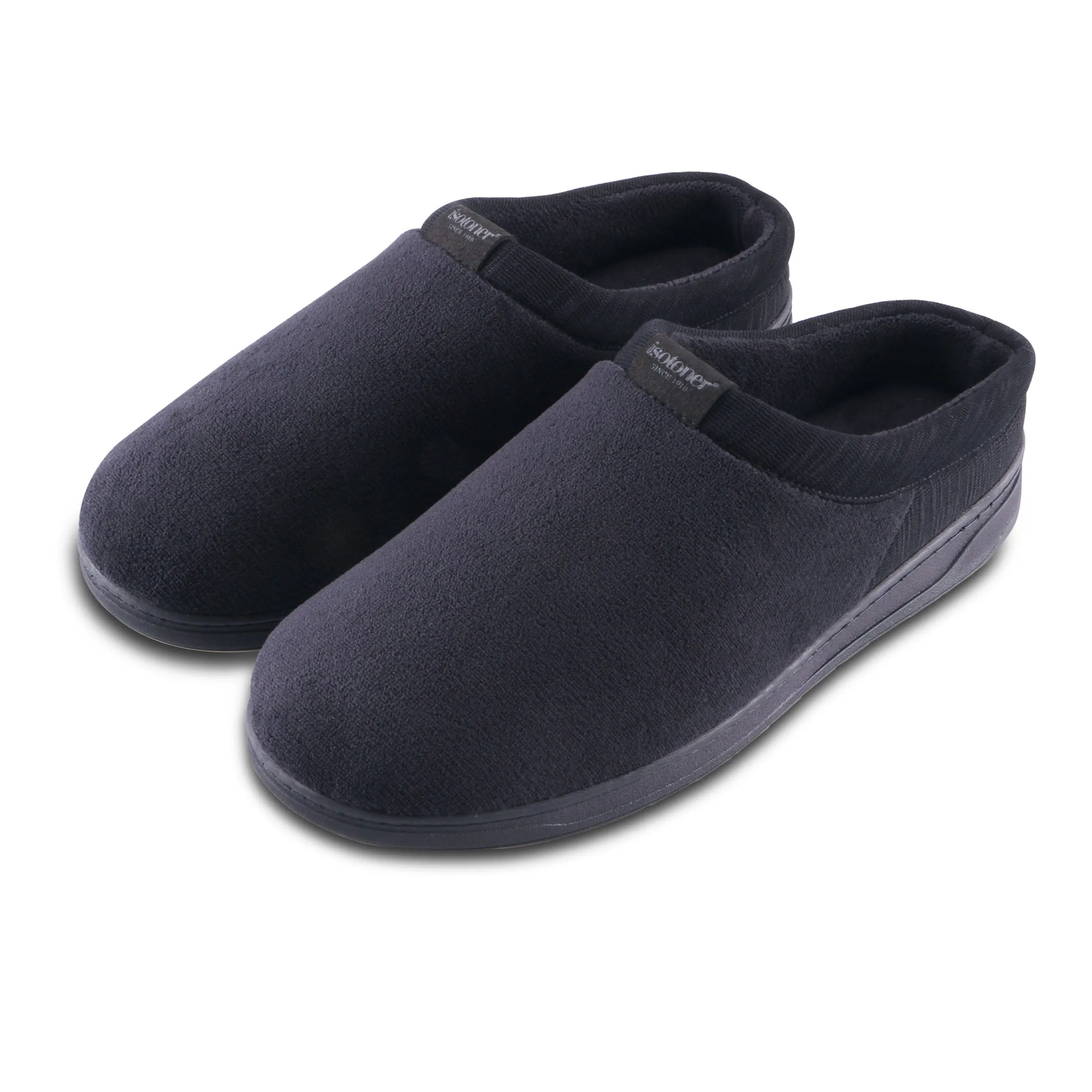 Men's Microterry Jake Clog Slipper with Gel Infused Memory Foam