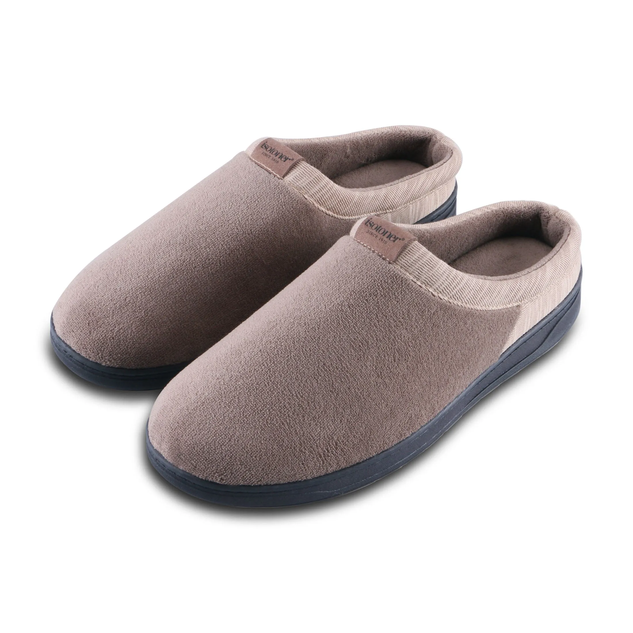 Men's Microterry Jake Clog Slipper with Gel Infused Memory Foam