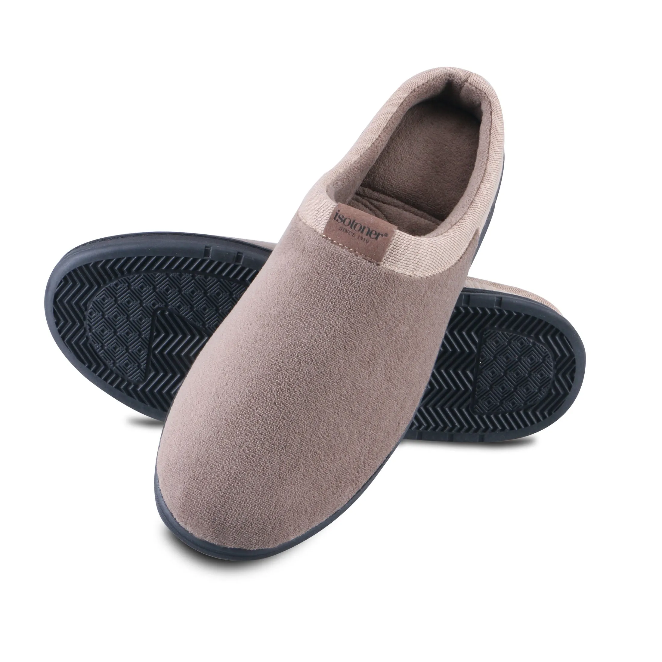 Men's Microterry Jake Clog Slipper with Gel Infused Memory Foam