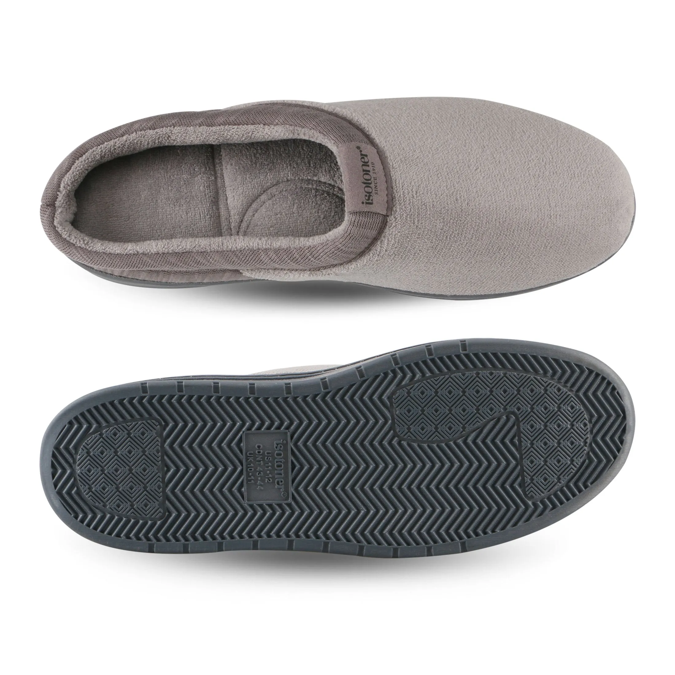 Men's Microterry Jake Clog Slipper with Gel Infused Memory Foam