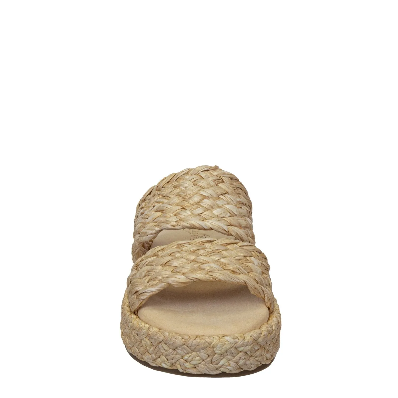Naked Feet: SANTORINI in RAFFIA Espadrille Sandals